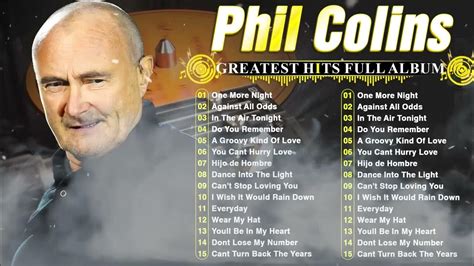 phil collins hits|Best Phil Collins Songs: 20 Solo Hits That Defined The 80s.